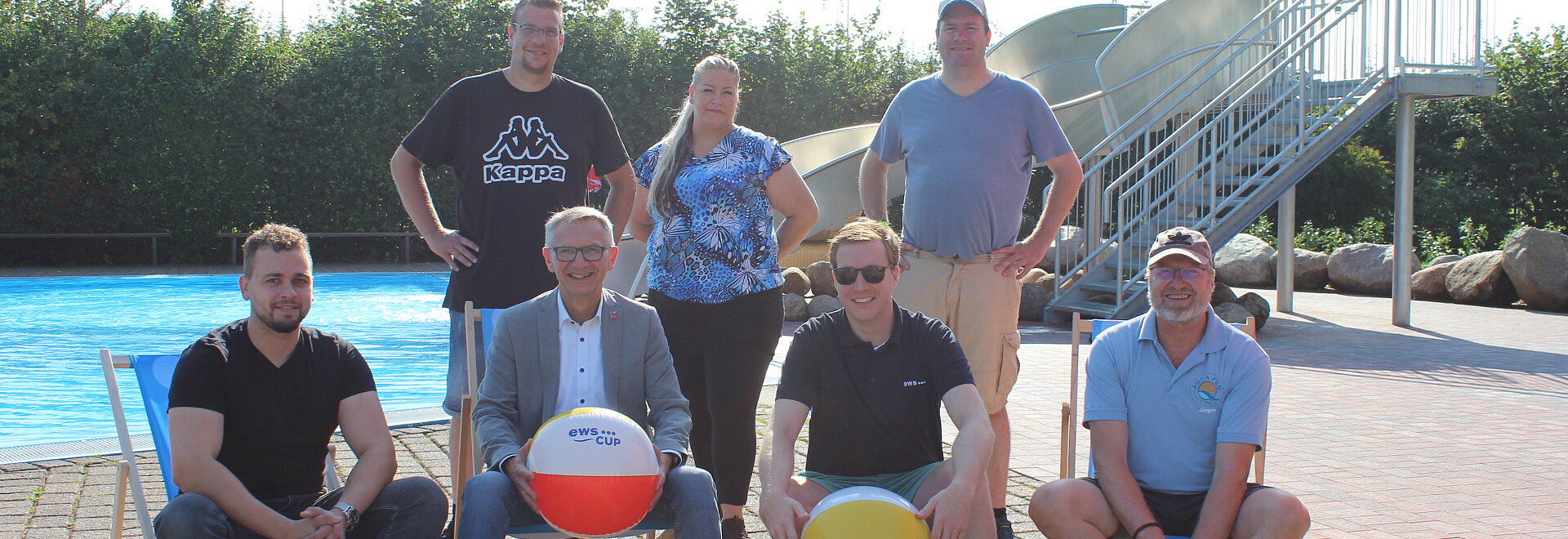 Foto mit dem Bürgermeister